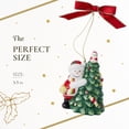 thumbnail image 7 of Spode Christmas Tree Snowman Tree Hugger Ornament, Decorative Holiday-Themed Ornaments - Hanging Ornament for Seasonal Tree Decor, Collectible Festive Keepsake & Gift, 7 of 7