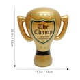 thumbnail image 2 of Jeu Gonflable Trophée Simulation Compétition Trophée Créatif Enfants Cadeau (Couleur Aléatoire), 2 of 7