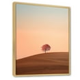 thumbnail image 2 of Designart "Abstraction Photography: Autumn Sunset I" Minimalism Floater Framed Canvas Prints, 2 of 5