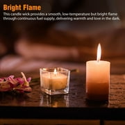 100Pcs Cotton Candle Wicks for DIY Candle Making, 6in Pre-waxed Low Smoke Natural Cotton Wick, Non-Toxic, Lead-free, Luminous, Long-lasting Storage for for Soy Beeswax Candle Making and Candle DIY