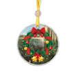 thumbnail image 2 of Hermosos letreros navideños de resina con temática navideña con imágenes elegantes y decoraciones festivas que son ideales para agregar calidez y alegría a su estilo de decoración navideña. Akmoler, 2 of 9