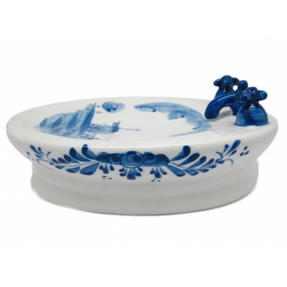 Porcelain Soap Dish Delft Blue