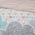 thumbnail image 4 of Urban Habitat Kids Full/Queen Reversible Cotton Child Quilt Set and Decor Pillows 5Pcs Pink Coverlet, 4 of 8