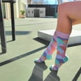 thumbnail image 2 of Pretty Cloud Socks from the Sock Panda (Adult Medium - Women's Shoe Sizes 5-10), 2 of 6