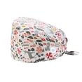 thumbnail image 1 of Colorful Operating Hats Nurses Gourd-shaped Long-time Service Pure Color Dull Polish Professional Assorted Colors Tie Back Working Caps, 1 of 5