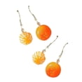thumbnail image 5 of Here's a polished and engaging product description based on the details you provided:\n\n \n\n**Adorable 2 Pairs Fruit Design Dangle Earrings – Cute, 5 of 5