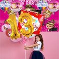 thumbnail image 4 of Boss Baby White Girl Party Supplies 13th Decor Kit Balloons Birthday Cake Topper Decorations, 4 of 6