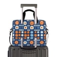 thumbnail image 2 of FORMRS 16" Laptop Bag Carrying Sleeve Case with Handle Travel Shoulder Briefcase, Modern Color Circle, 2 of 8