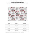 thumbnail image 2 of Throw Blanket for Couch, Koi fish Super Soft Fuzzy Comfy Warm Throw Blanket, Cuteness Lightweight Cozy Plush Flannel Blanket & Throws for Sofa and Bed All Season, 2 of 5