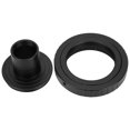 thumbnail image 1 of FLAMEEN Microscope Lens Adapter Ring For ,T2‑E Microscope Adapter Ring,23.2mm Microscope T Mount Extension Tube T2 Mount Adapter Ring For E Mount Camera, 1 of 8
