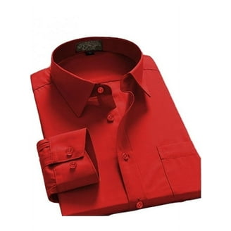men's long sleeve dress shirts walmart George Men's Dress Shirt with Long Sleeves, Sizes S-3xl, Size: Medium, White