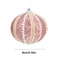 thumbnail image 3 of Christmas Home Decor,Foam Pendant Christmas Balls,Pearl Hanging Colored Decorations for Thanksgiving Wedding Party Home Decor,3.15IN,Pink, 3 of 7