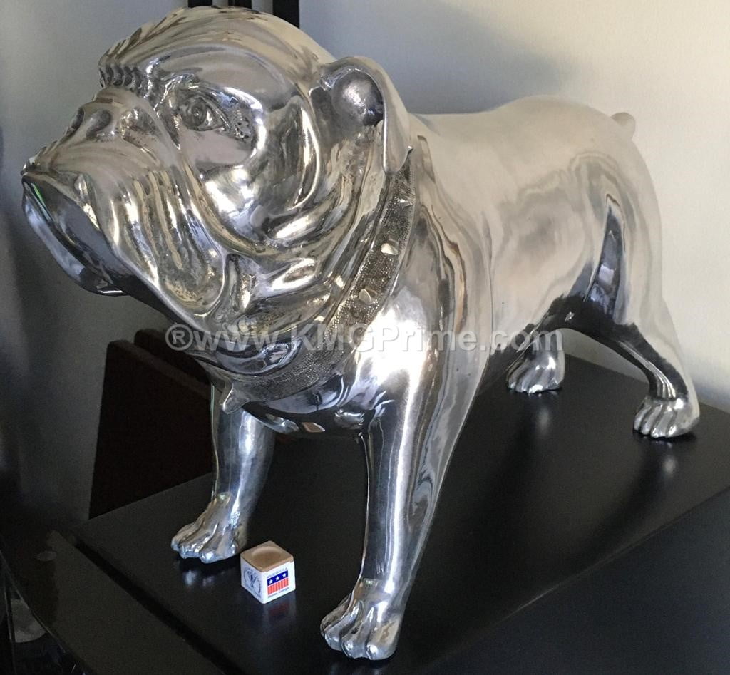KMG Heavy Bulldog Statue Home Decor- 28 Lbs | 19 KMG Heavy Bulldog Statue Home Decor- 28 Lbs | 19