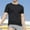 Athletic Stretch Black, variant on Ice Silk T-Shirts for Mens Ultra Soft Textured Athletic Stretch T Shirts Round Neck Tee Short Sleeve Tops Quick Dry Absorb Sweat Blouses Trends Lightweight Shirts Hiking Outdoor Track Blouses