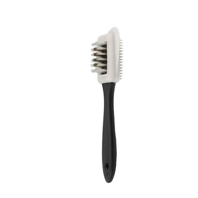 Injueey Cepillo para zapatos de doble cara, cepillos de limpieza portátiles, herramientas de limpieza para el hogar a prueba de agua, Suministros de limpieza para el hogar