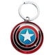 thumbnail image 1 of Llavero Marvel Captain America Shield Pewter, 1 of 2