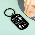 thumbnail image 6 of Santa Swap Gift Exchange Keychain Stocking Stuffers for Men White Elephant Gifts for Him Secret Santa Gifts Dad Keychain Gifts from Son Daughter to Daddy Fathers Day, Dad Birthday Gifts from Boy Girl, 6 of 6