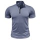thumbnail image 2 of pstuiky camisetas de hombre, Camiseta de verano para hombre, transpirable, cómoda, de color sólido, de secado rápido, de manga corta y cuello redondo camisas casuales para hombre l, 2 of 5