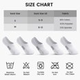 thumbnail image 5 of 5 Pairs No Show Socks for Women, Cushioned Low Cut Athletic Ankle Socks, Non Slip Invisible Running Socks Women's Pilates elite, 5 of 8
