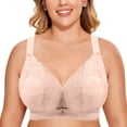 thumbnail image 1 of Kelon Bra Clearance Lady Bra Womens Underwire Bra Lace Floral Bra Unlined Unlined Plus Size Full Coverage Bra, 1 of 7