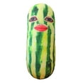 thumbnail image 2 of IPEWLEX Cute Watermelon Toy Pillow - Soft Plush Decorative Cushion for Home, TV, and Relaxation, Unique Watermelon Design, 2 of 6