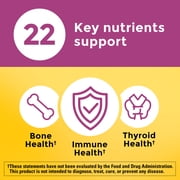 Nature Made Multivitamin For Women 50+ with No Iron Tablets, Womens Multivitamin, 90 Count
