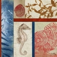 thumbnail image 2 of Medley, Elizabeth 12x12 White Modern Wood Framed Museum Art Print Titled - Nautical Surroundings Squares I, 2 of 4