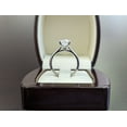 thumbnail image 3 of 1 Ct Diamond Engagement Ring Round Cut Solitaire Lab Grown Solid 14k White Gold, 3 of 3