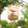 thumbnail image 3 of Birdcage Chirping Jaula Sonidos Movimiento Bird Amarillo Yuyangstore Jaula de pájaros de imitación, 3 of 8