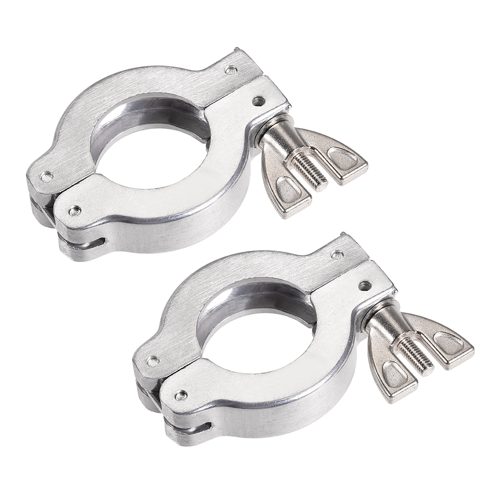 Vacuum Clamp 41mmx20mm KF10 Single Pin Clamp Wing Nut with Center Ring