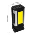 thumbnail image 2 of linterna ajustable de 2200 mAh IPX6 resistente al agua 800LM LED luz de camping dura hasta 6 horas, 2 of 9