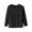 Black, variant on Long Sleeve Shirts Winter Tops for Girls Spring Fall Thin Base Layer Solid Color Fashion Casual Round Neck Long Sleeve T-Shirt Top for Boys and Girls