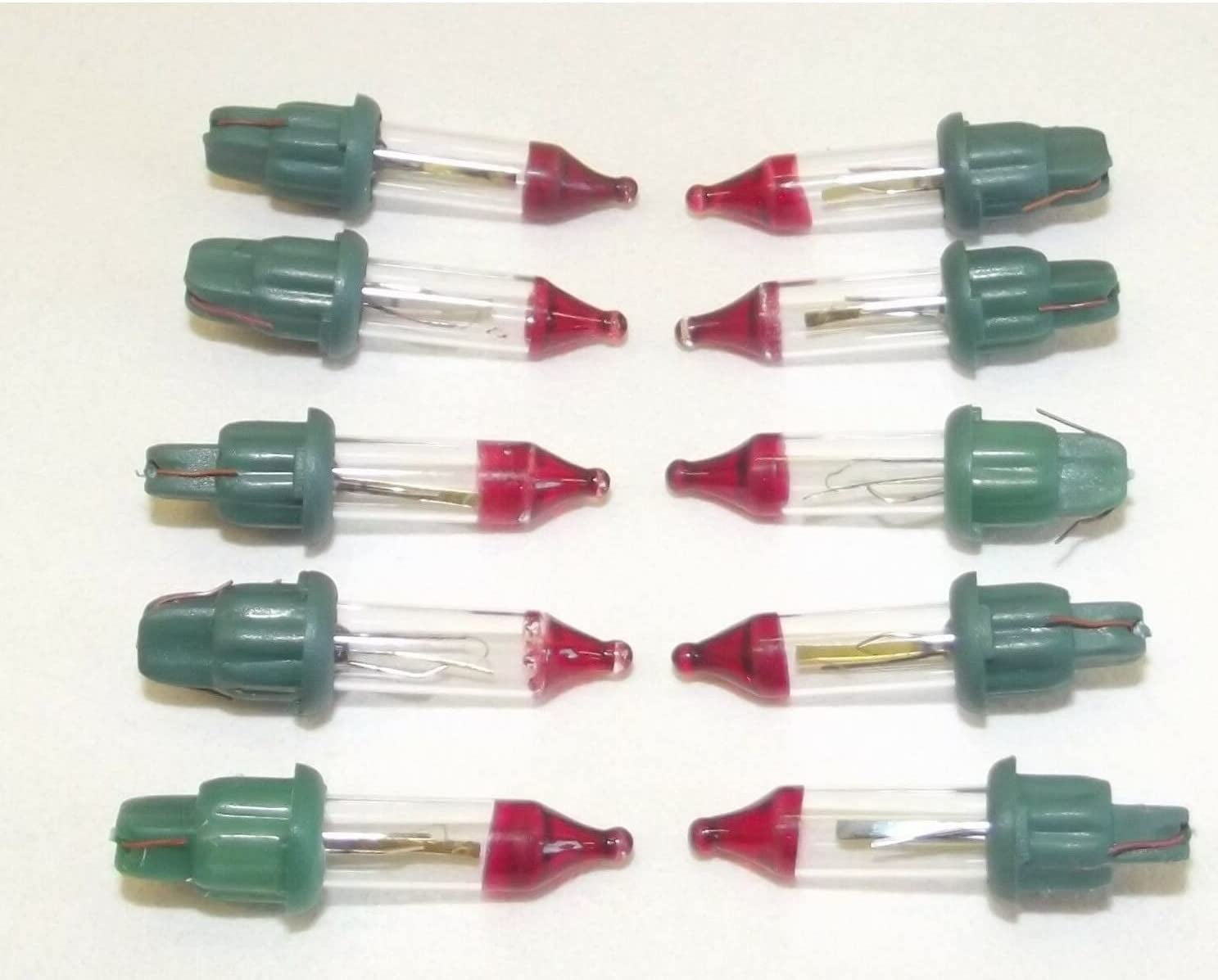 10 A  Bulb Flashers, 2.5 Volt V .425 Watt W Clear Glass Incandescent Indoor Outdoor Bulbs Makes Lights Flash