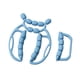 thumbnail image 4 of 2 rodillos masajeadores de fascia relajantes, rodillos de masaje de mano, relajante muscular para piernas Azul, 4 of 9