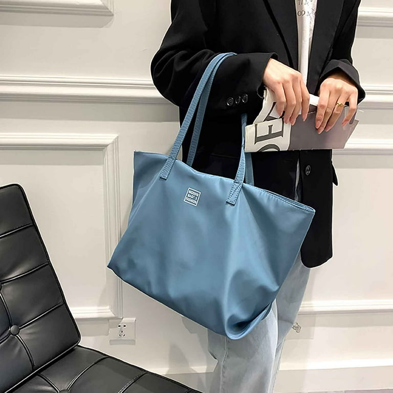 Ladies nylon tote hot sale bags