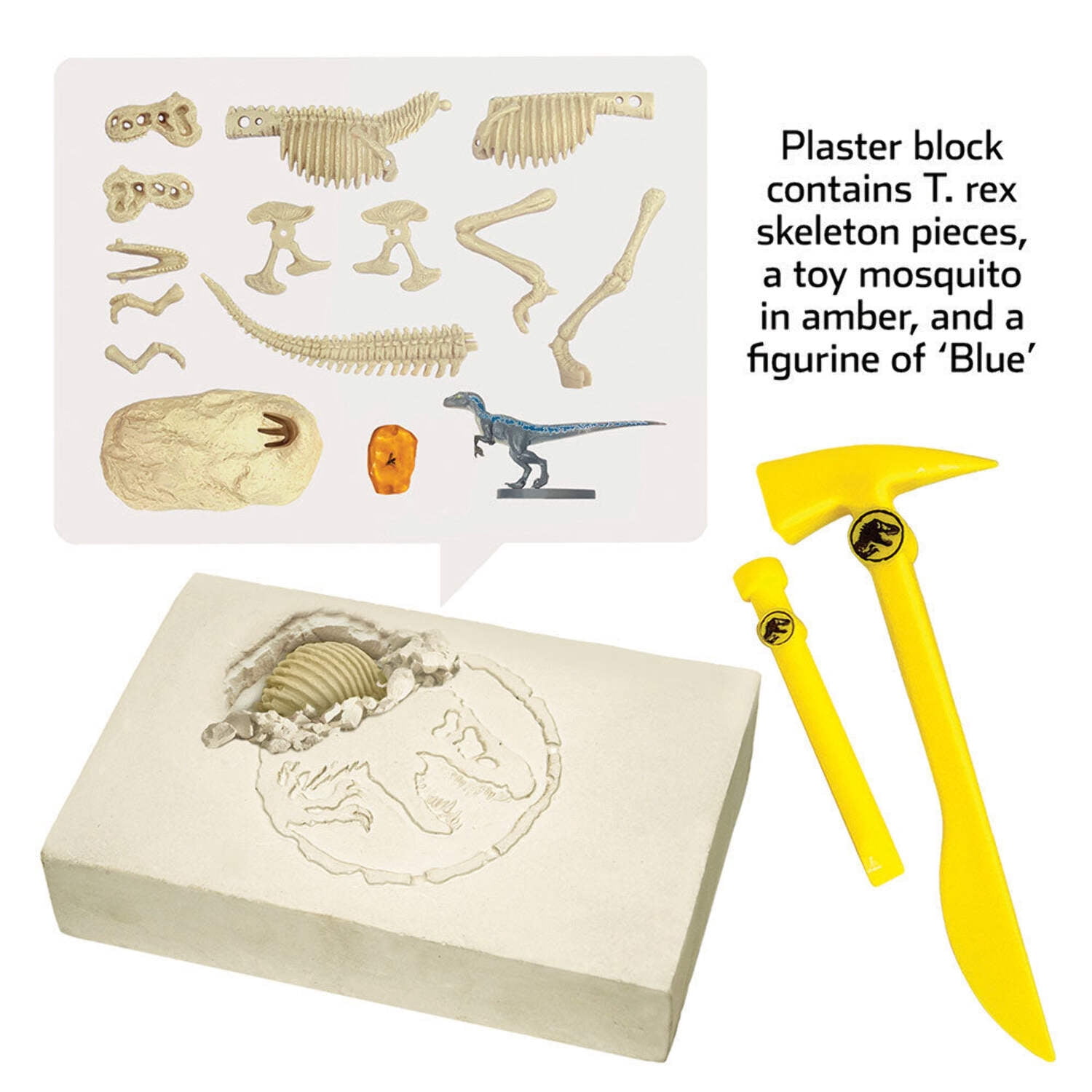 Jurassic World: Dominion Dinosaur Dig - Blue, T. Rex, and Amber (Other)