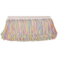 thumbnail image 1 of Polyester Fringe Lace Ribbon Tassel Lace Trimming Curtain Accessories Colorful 4 inch(100mm), 1 of 9