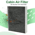 thumbnail image 2 of Filtros de aire de cabina Unique Bargains No.64119237555 para BMW 1 (F20) 114 d 2012-2015 para Porsche 911 (992) 3.8 Turbo (992430) 2020-2024 Tela Carbón Activado 1 Pc, 2 of 6