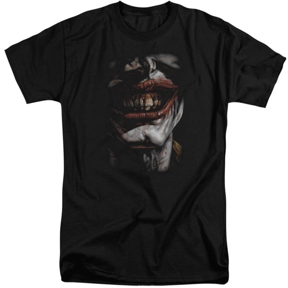 Batman - Smile Of Evil - Tall Fit Short Sleeve Shirt - XXX-Large