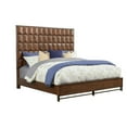 thumbnail image 6 of Origins by Alpine Trig Queen Wood Panel Bed in Antique Brown, 6 of 6