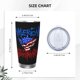 thumbnail image 4 of Vaso de 20 oz de Cody Rhodes, taza de viaje para café con aislamiento al vacío de acero inoxidable, taza de café, taza de viaje con tapa, taza térmica para exteriores, 4 of 8