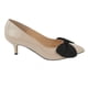 thumbnail image 2 of Zapatilla Beige con detalle de moño para Dama Mundo Terra Casual Cerrada, 2 of 2