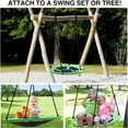 thumbnail image 4 of RedSwing 43in Saucer Flying Swing for Kids Outdoor, Large Round Tire Swings for Trees and Swingset, Heavy Duty for Outside Playground, 500lbs Capacity, 4 of 7