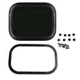 thumbnail image 2 of Aluminum Alloy Fixed RV Window, Black Tempered Glass, Rainproof Rubber Ring, 500 X 300mm, for Trailer RV Mobile Home, 2 of 7