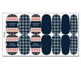 thumbnail image 1 of Xihbxyly Pegatinas Navideñas para Uñas, Autoadhesivas de Fácil Aplicación, con Bonitos Diseños de Papá Noel y Copos de Nieve, Material Duradero para Un Uso Prolongado, Ideal para Fiestas o Decoración, 1 of 2