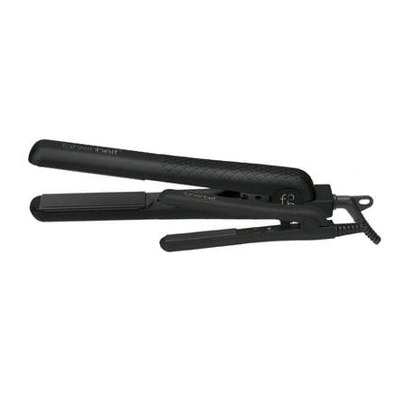 Fahrenheit Hair Care System Double Trouble 1.25 In And 0.5 Inch Travel Size Mini Flat Iron Black