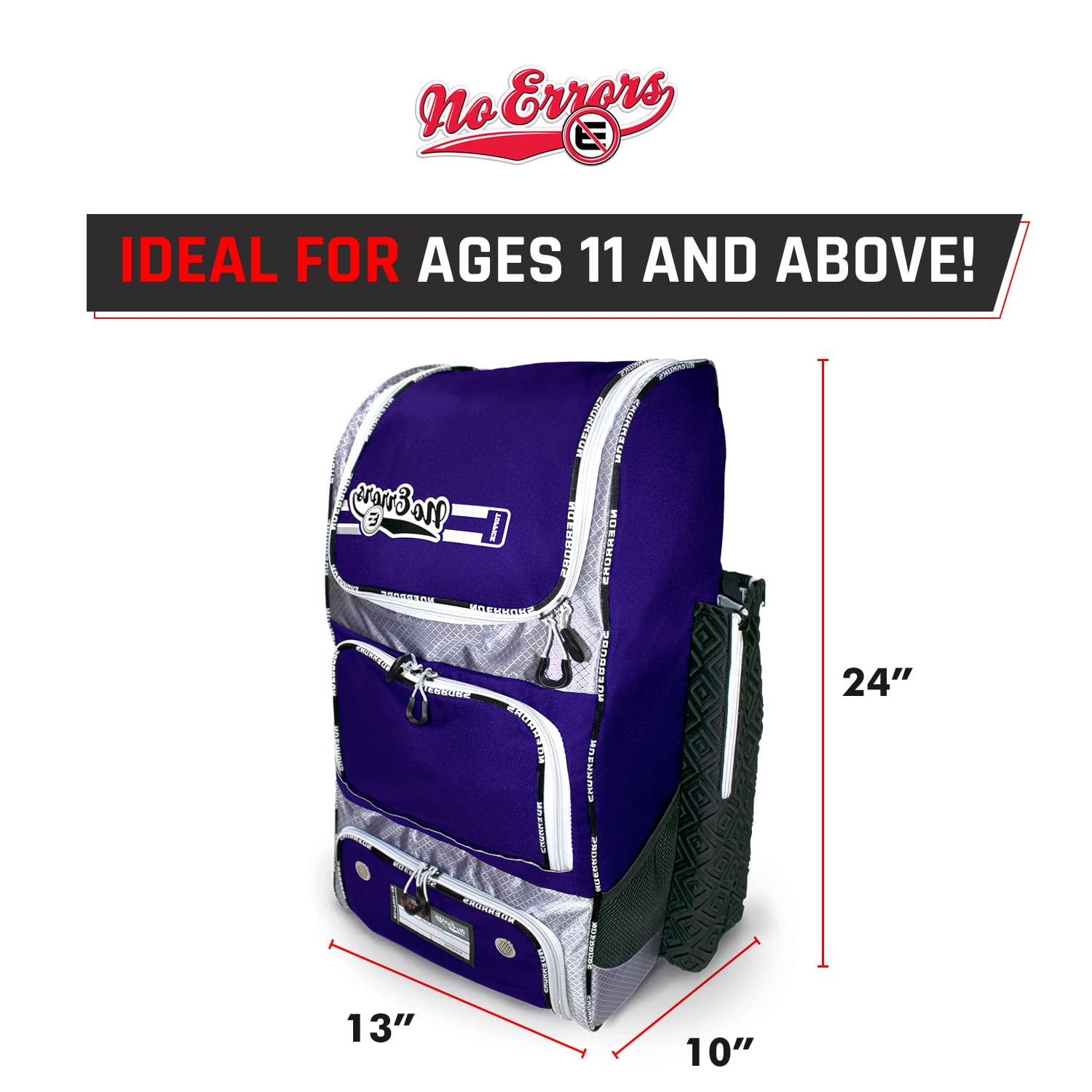 Top Pick Baseball Backpack for Kids - Heavy Duty Youth Baseball and Softball Bag with Fence Hooks - Dual Glove and Bat Compartments