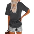 thumbnail image 6 of XCHQRTI Ghost Shirt for Women Vintage Halloween Tshirt Graphic Shirts Funny Retro Short Sleeve Tops, 6 of 8