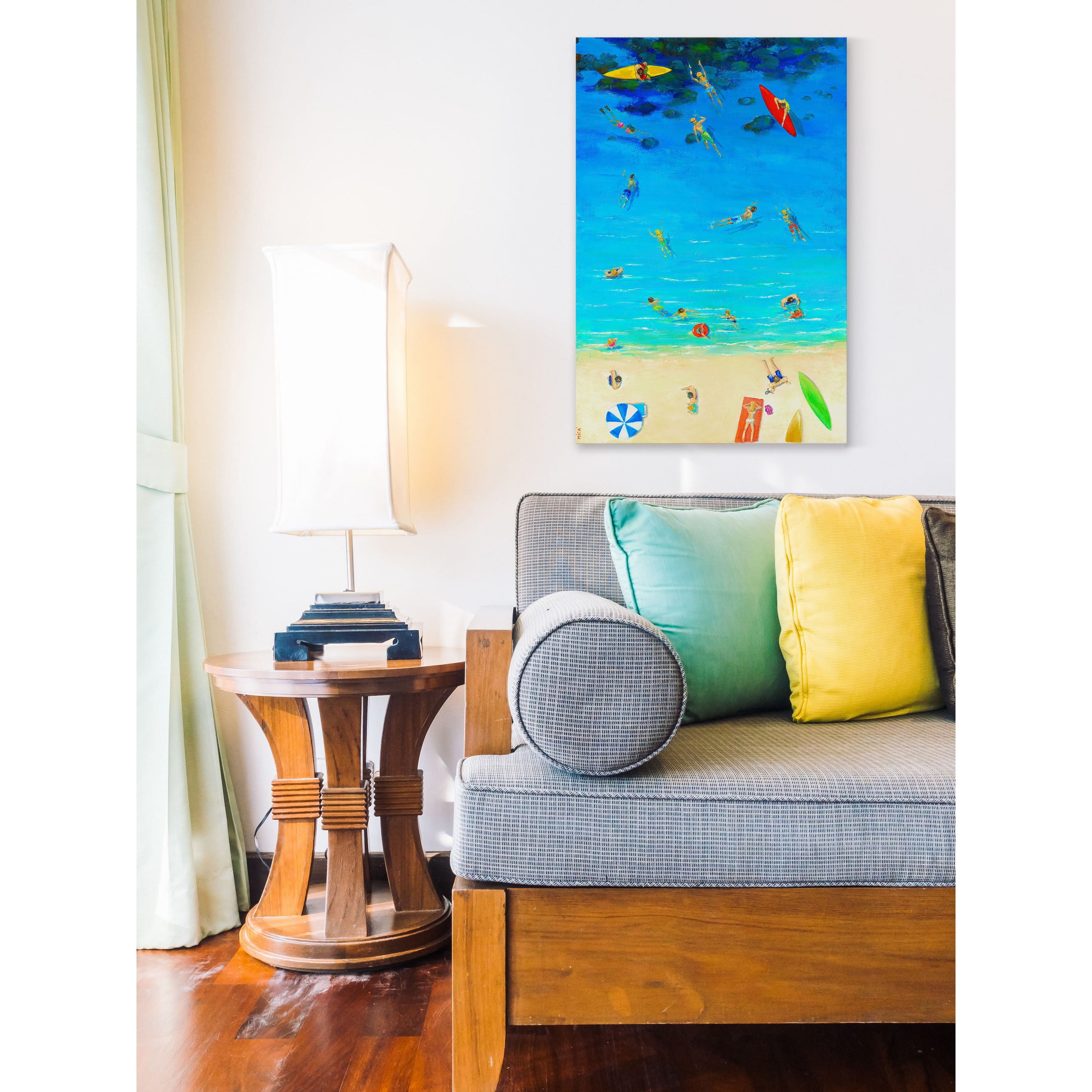 "Exploring the Sea" Painting Print on Wrapped Canvas
