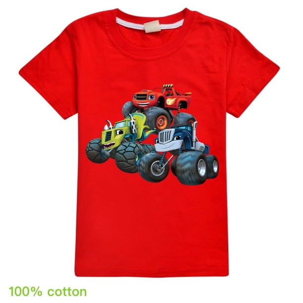 Camiseta de manga corta para niños y niñas Gao Jinjia LED